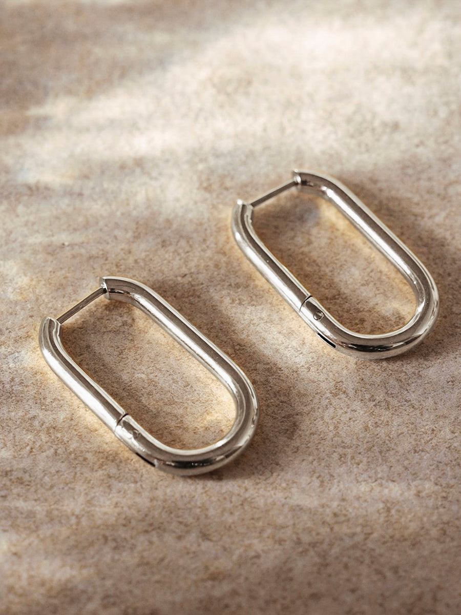 Pendientes Aros Grandes Forma U