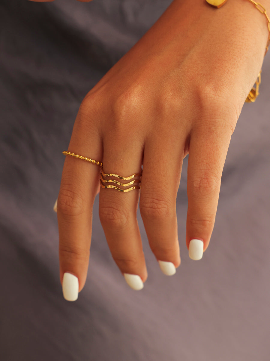 Anillo Ajustable Diseño Bala