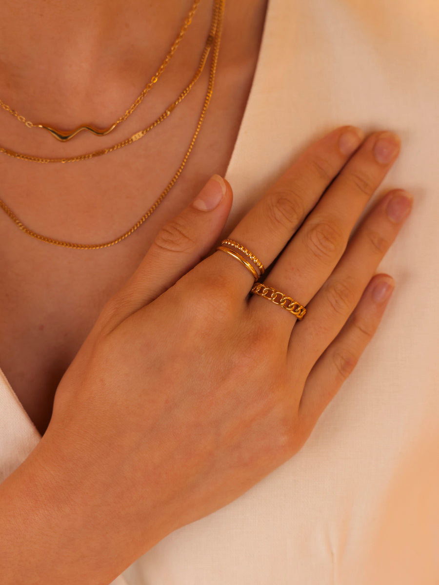Anillo Doble Entrelazado