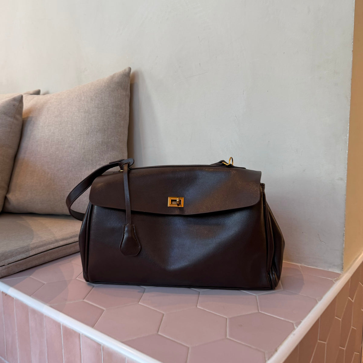 Ciara | Bolso Vintage de Cuero Vegano Mujer