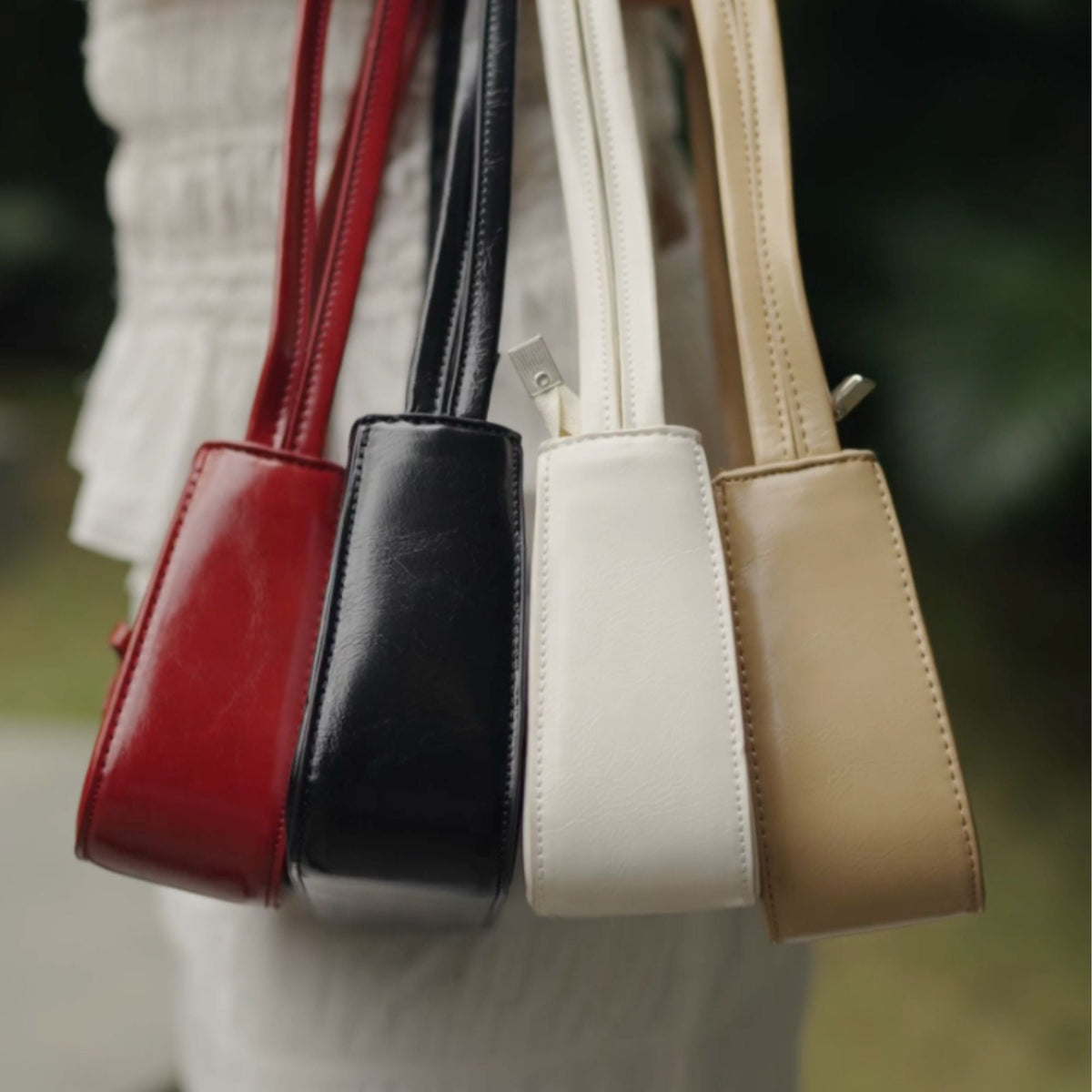 Cherie | Bolso con Lazo Rojo Mujer