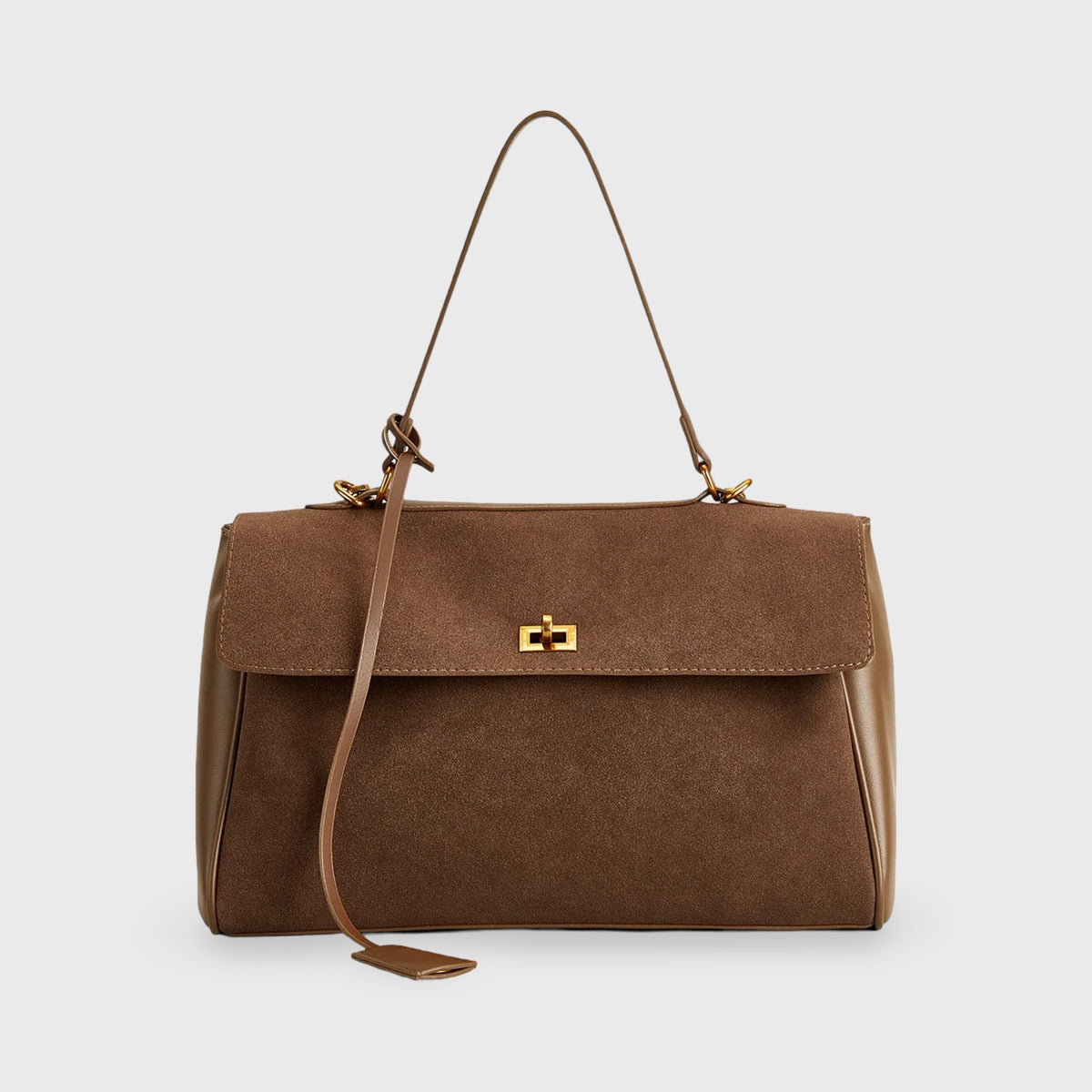 Clara | Bolso Premium Ante y Piel Vegana Mujer