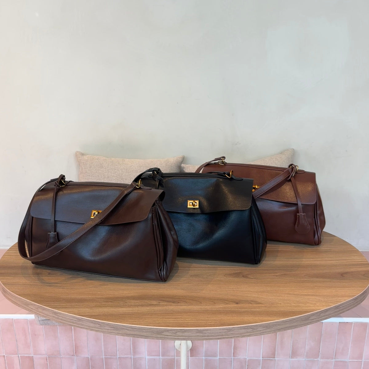 Ciara | Bolso Vintage de Cuero Vegano Mujer