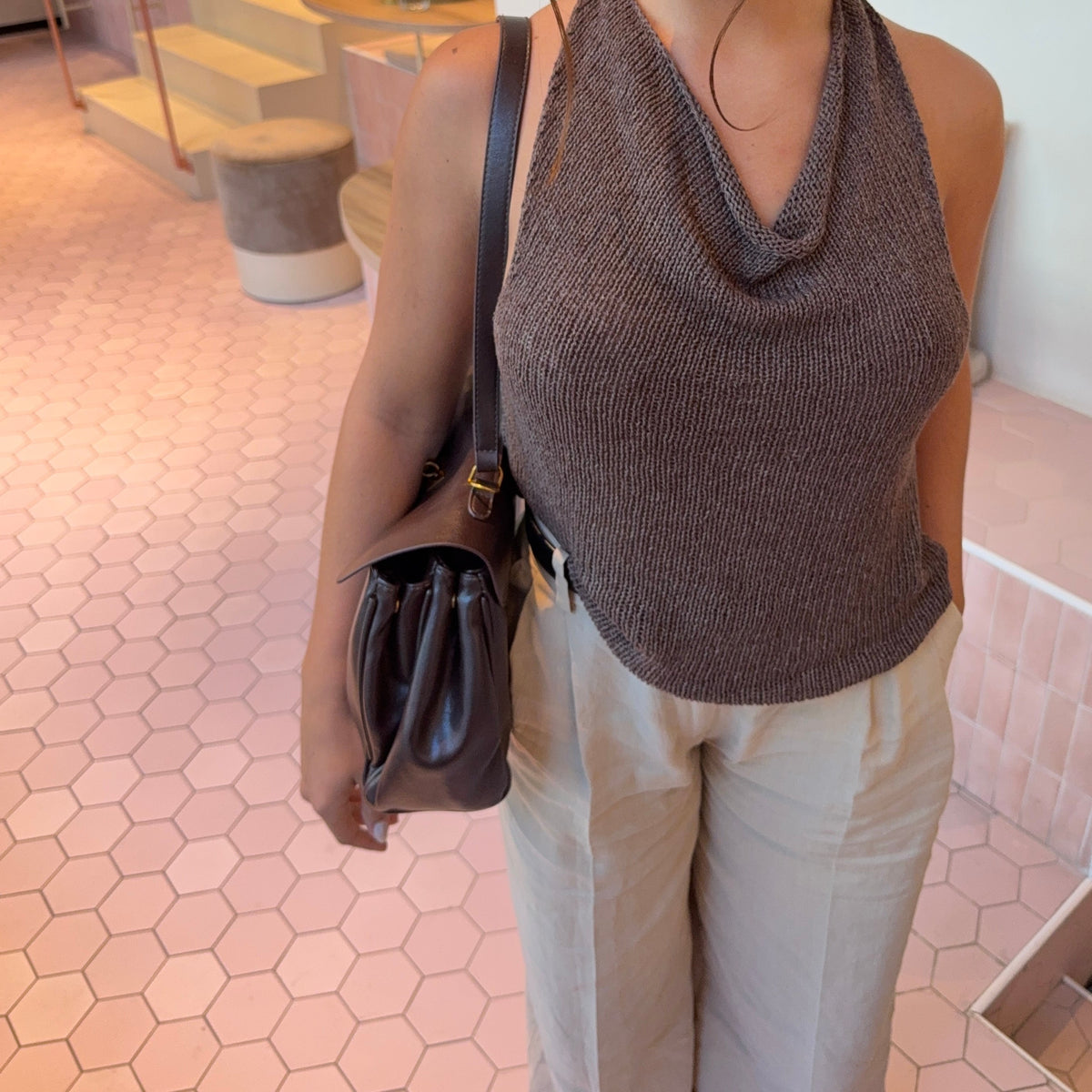 Ciara | Bolso Vintage de Cuero Vegano Mujer
