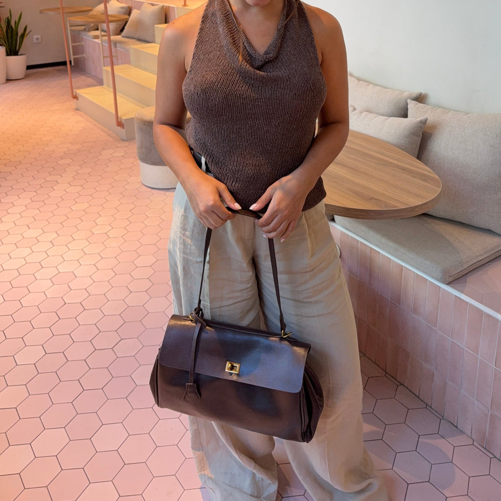 Ciara | Bolso Vintage de Cuero Vegano Mujer