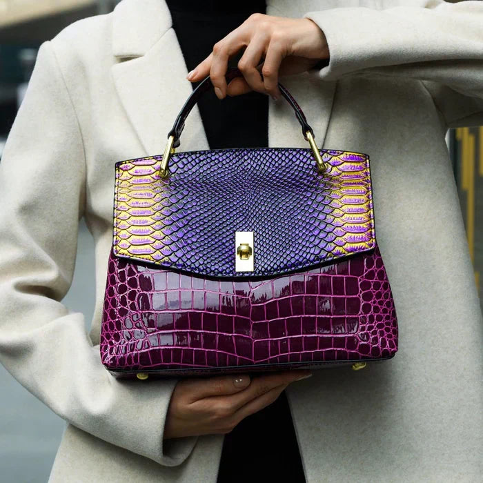 Presumida | Bolso Estampado Cocodrilo Mujer