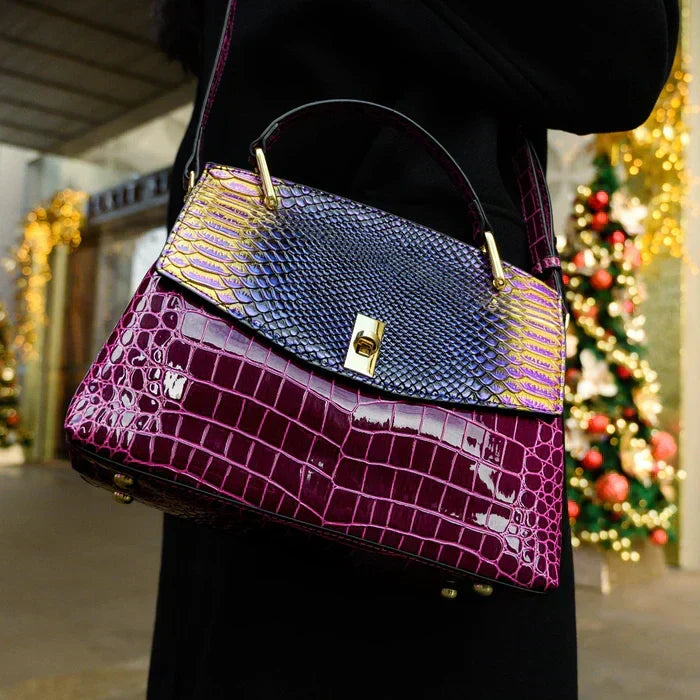 Presumida | Bolso Estampado Cocodrilo Mujer