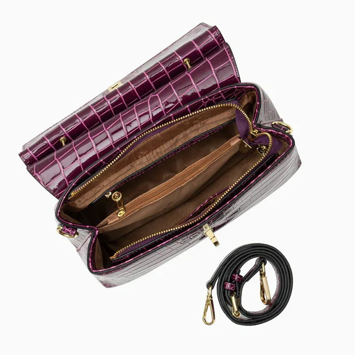 Presumida | Bolso Estampado Cocodrilo Mujer