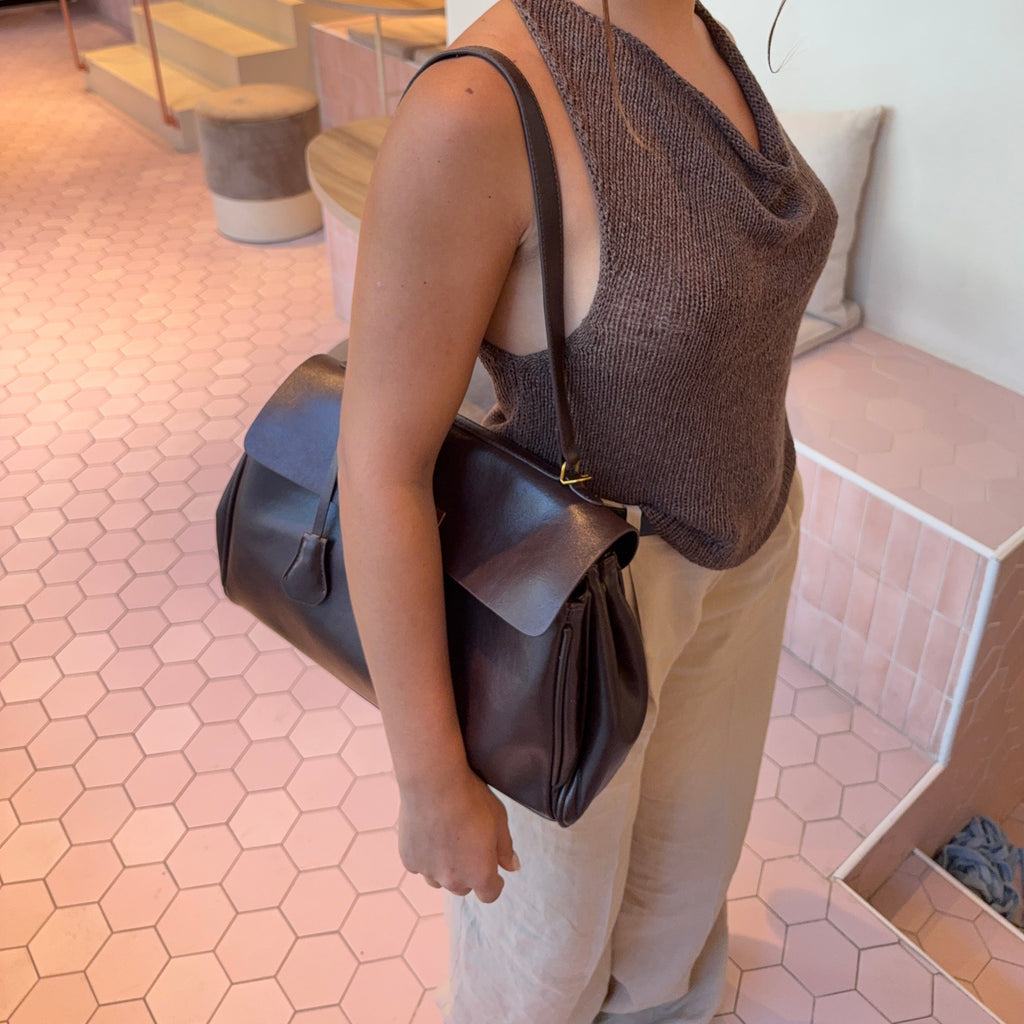 Ciara | Bolso Vintage de Cuero Vegano Mujer