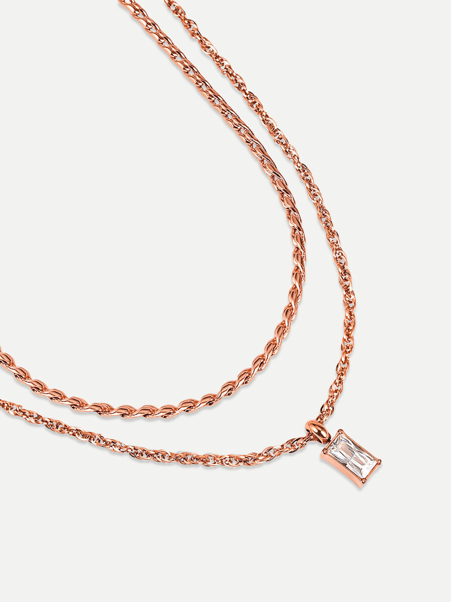 Collar Colgante Geométrico Minimalista