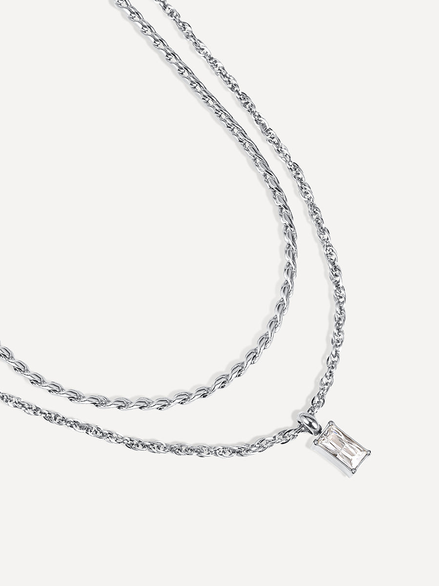 Collar Colgante Geométrico Minimalista