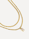 Collar Colgante Geométrico Minimalista