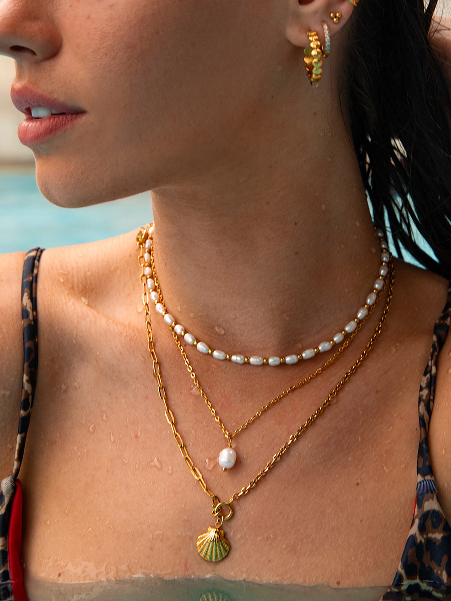 Collar de Conchas Naturales