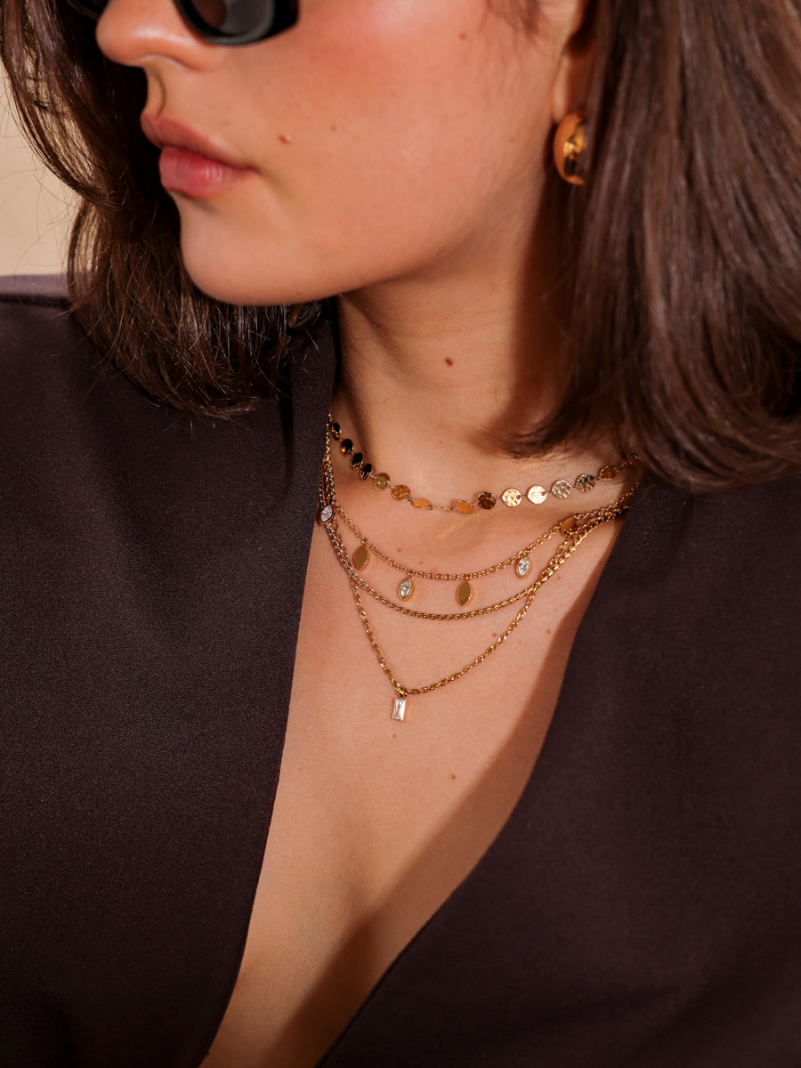 Collar Colgante Geométrico Minimalista