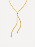 Cadena Fina Estilo Serpiente