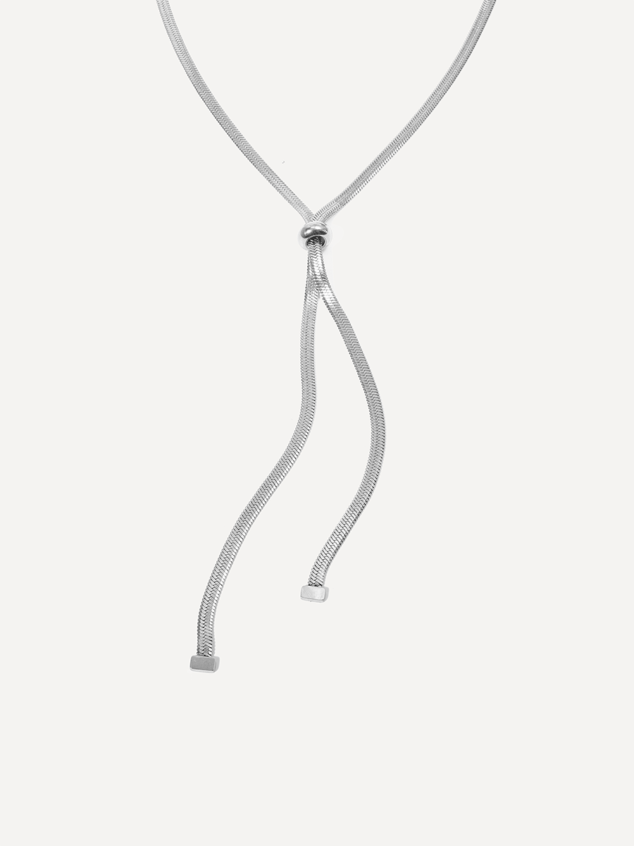 Cadena Fina Estilo Serpiente