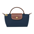 Élan | Mini Bolso Azul Marino con Correa Mujer