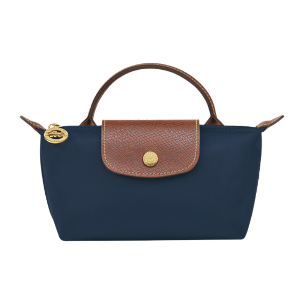 Élan | Mini Bolso Azul Marino con Correa Mujer