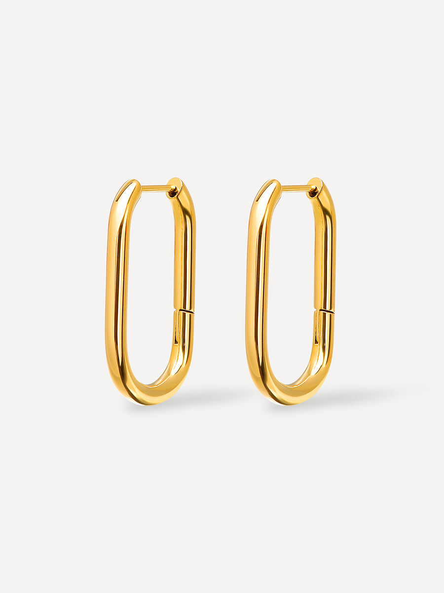 Pendientes Aros Grandes Forma U