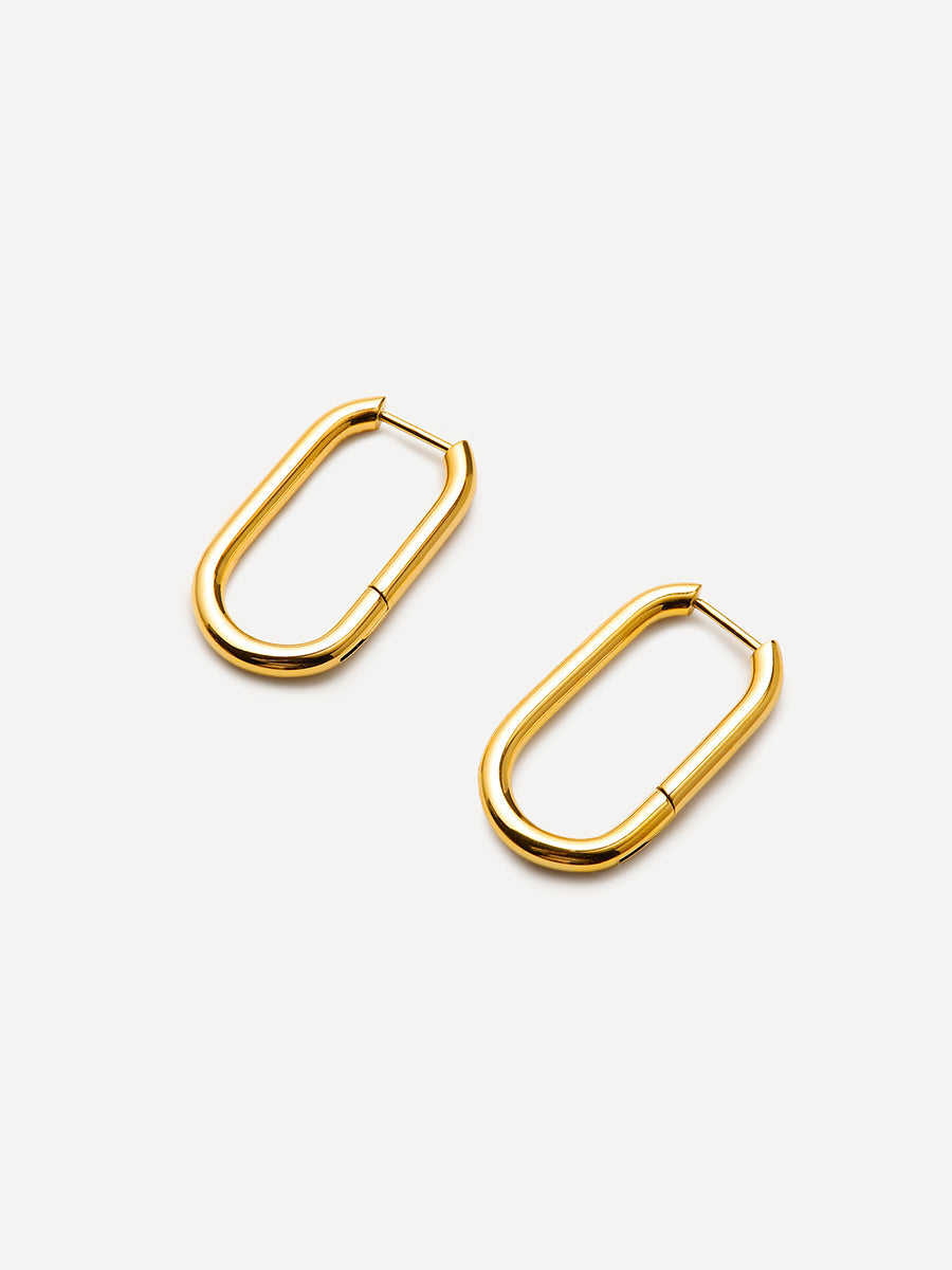 Pendientes Aros Grandes Forma U