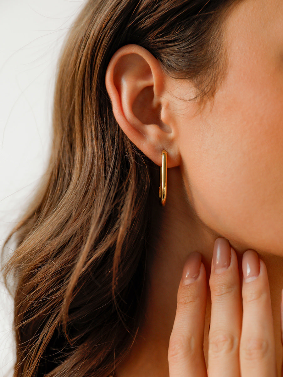 Pendientes Aros Grandes Forma U