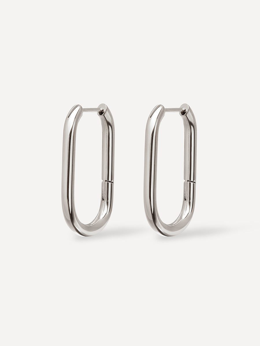Pendientes Aros Grandes Forma U