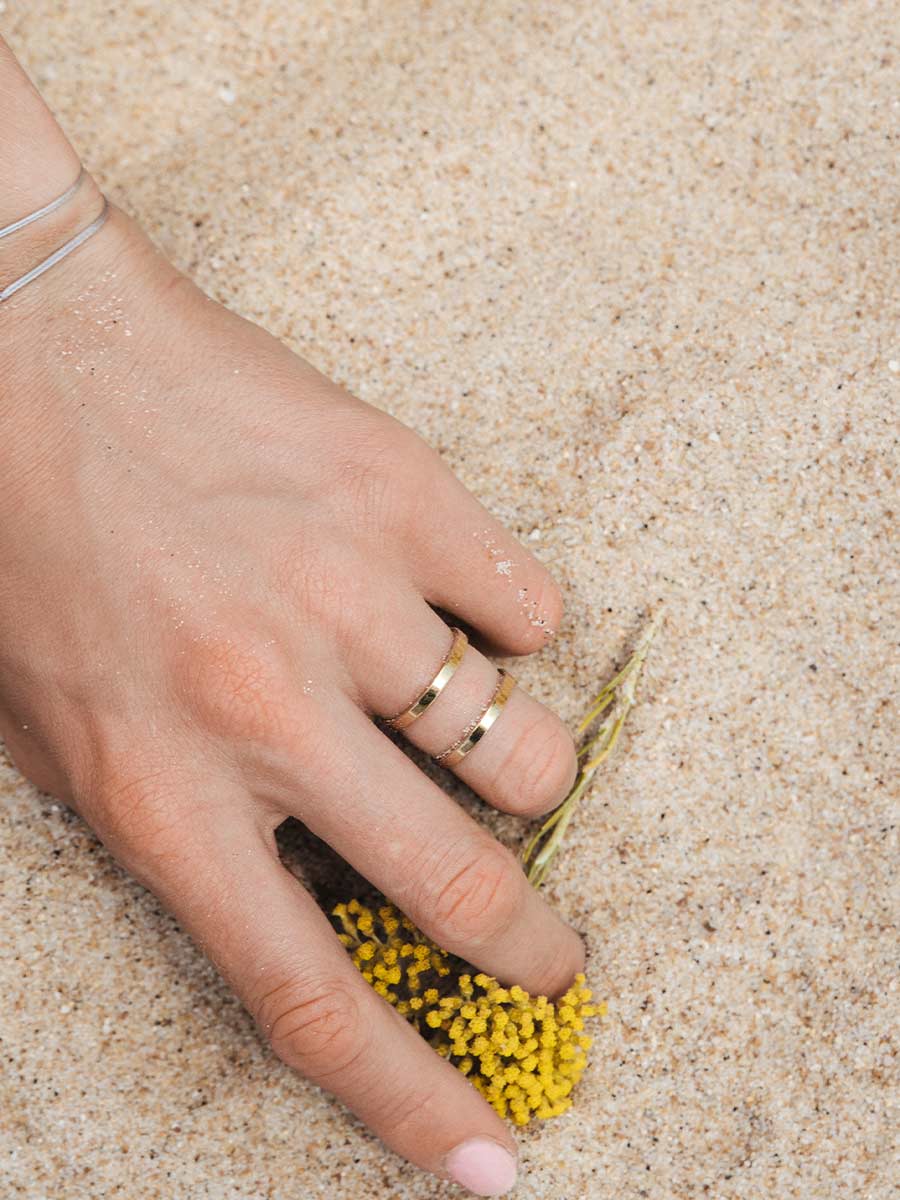Set de Doble Anillo Apilable