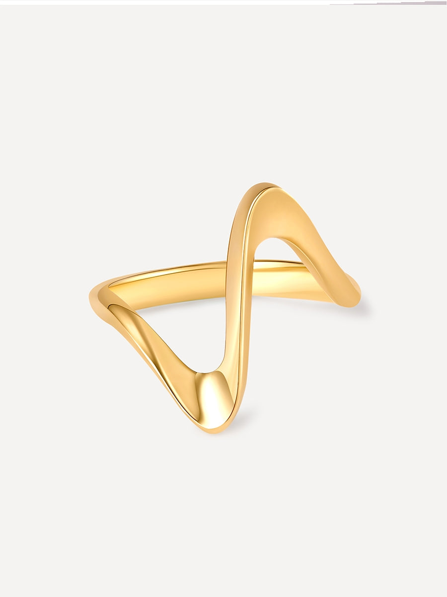Anillo Ajustable Diseño Espacial