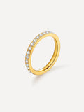 Anillo con Piedra Brillante