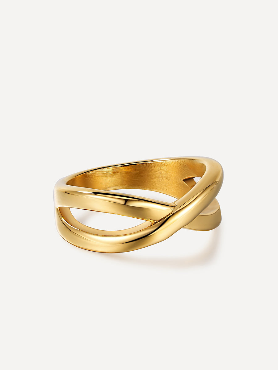 Anillo Cruzado Doble Banda