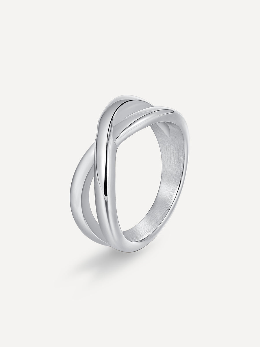 Anillo Cruzado Doble Banda