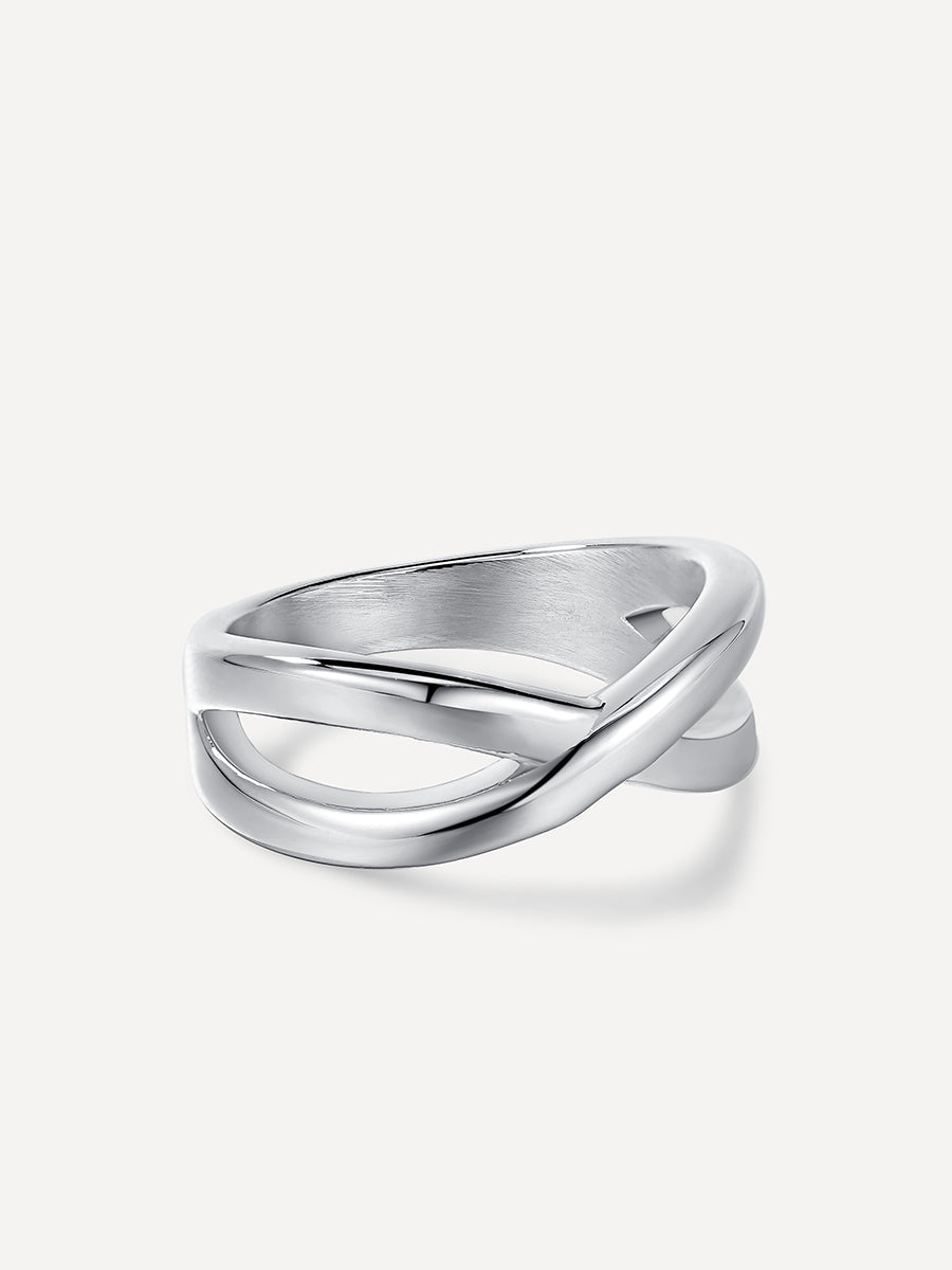 Anillo Cruzado Doble Banda