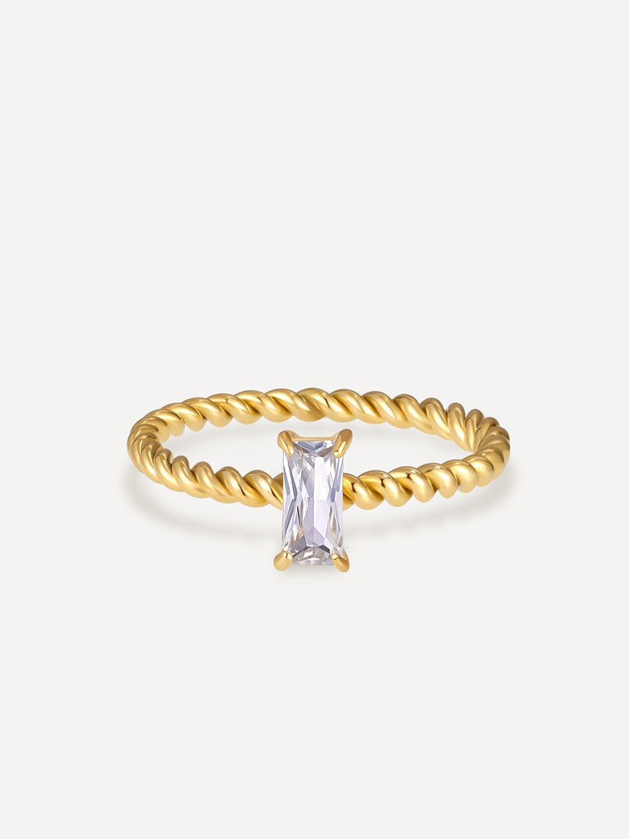 Anillo Trenzado Elegante