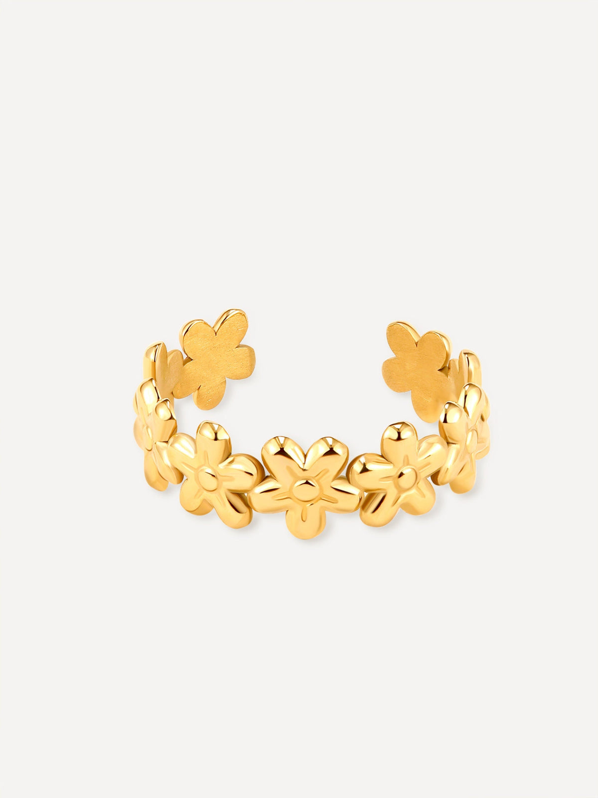 Anillo con Diseño Floral