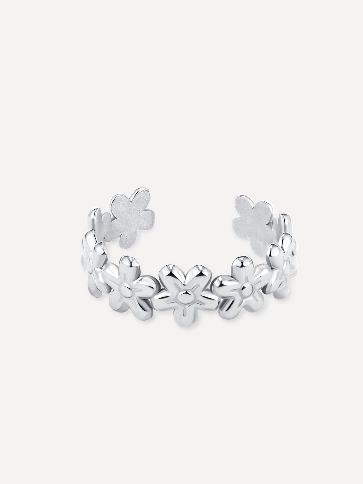 Anillo con Diseño Floral