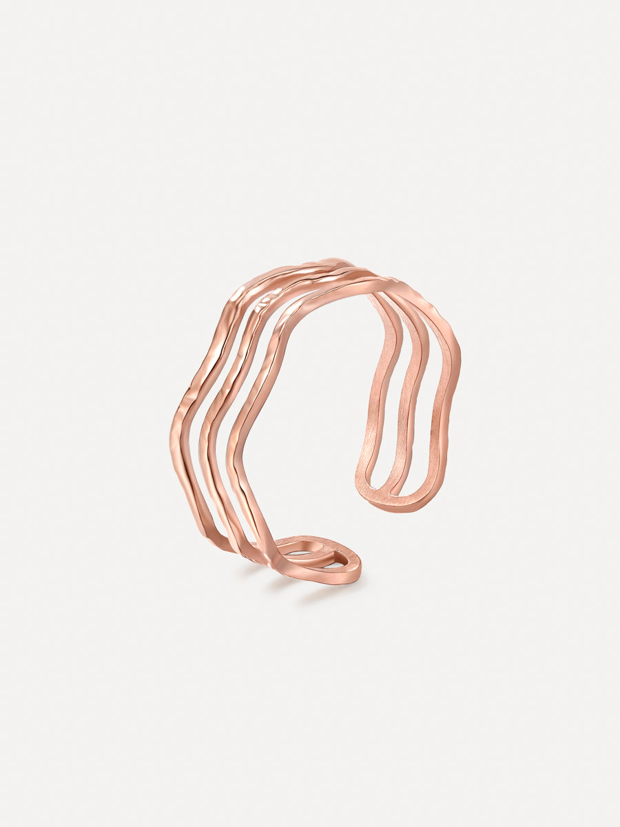 Anillo Ondulado Ajustable