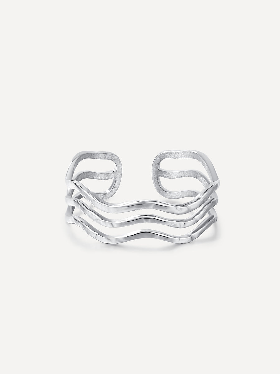Anillo Ondulado Ajustable