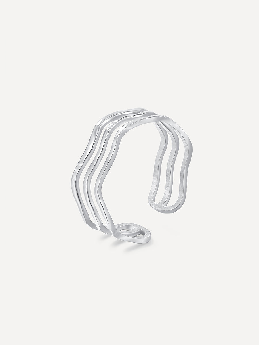 Anillo Ondulado Ajustable
