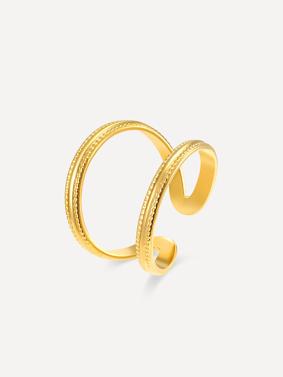 Anillo Ajustable Diseño Abierto