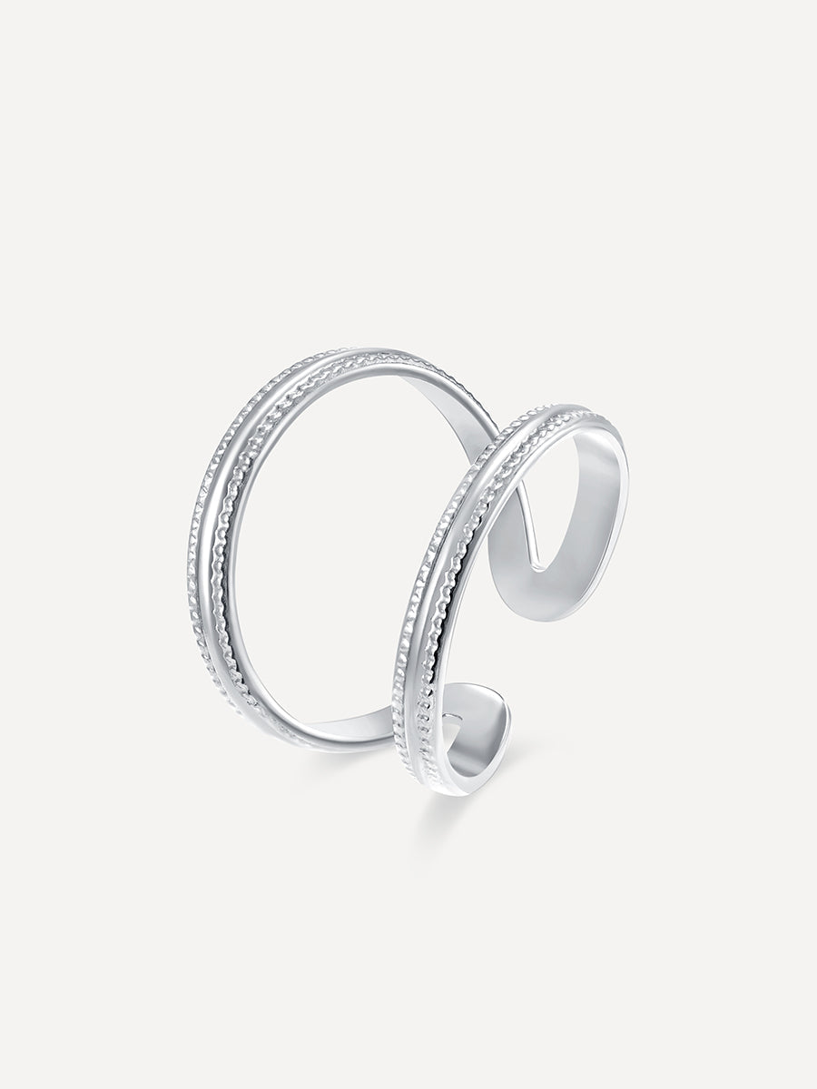 Anillo Ajustable Diseño Abierto