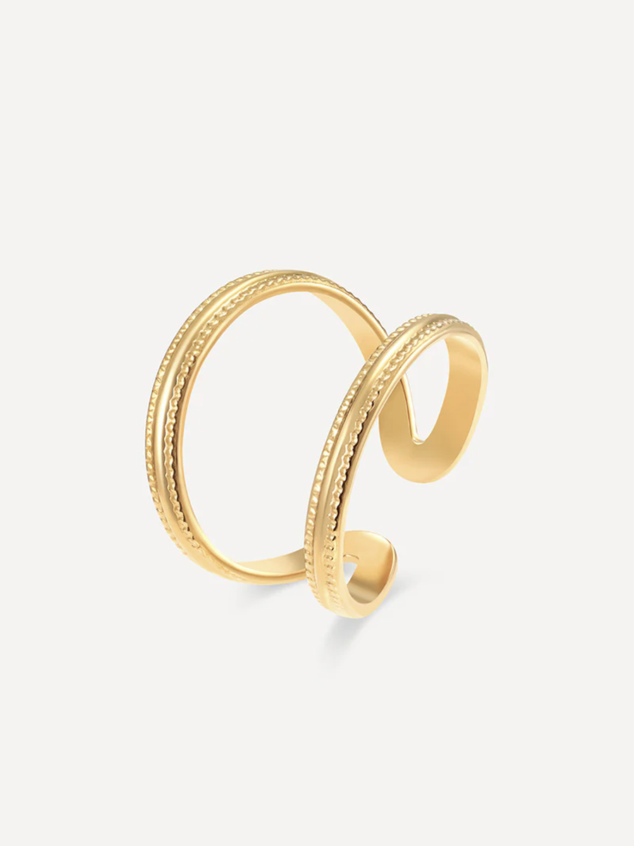 Anillo Ajustable Diseño Abierto