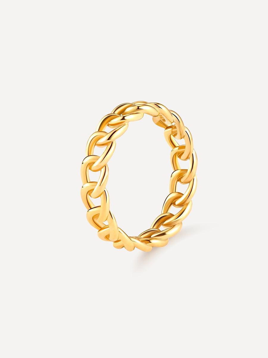 Anillo Doble Entrelazado