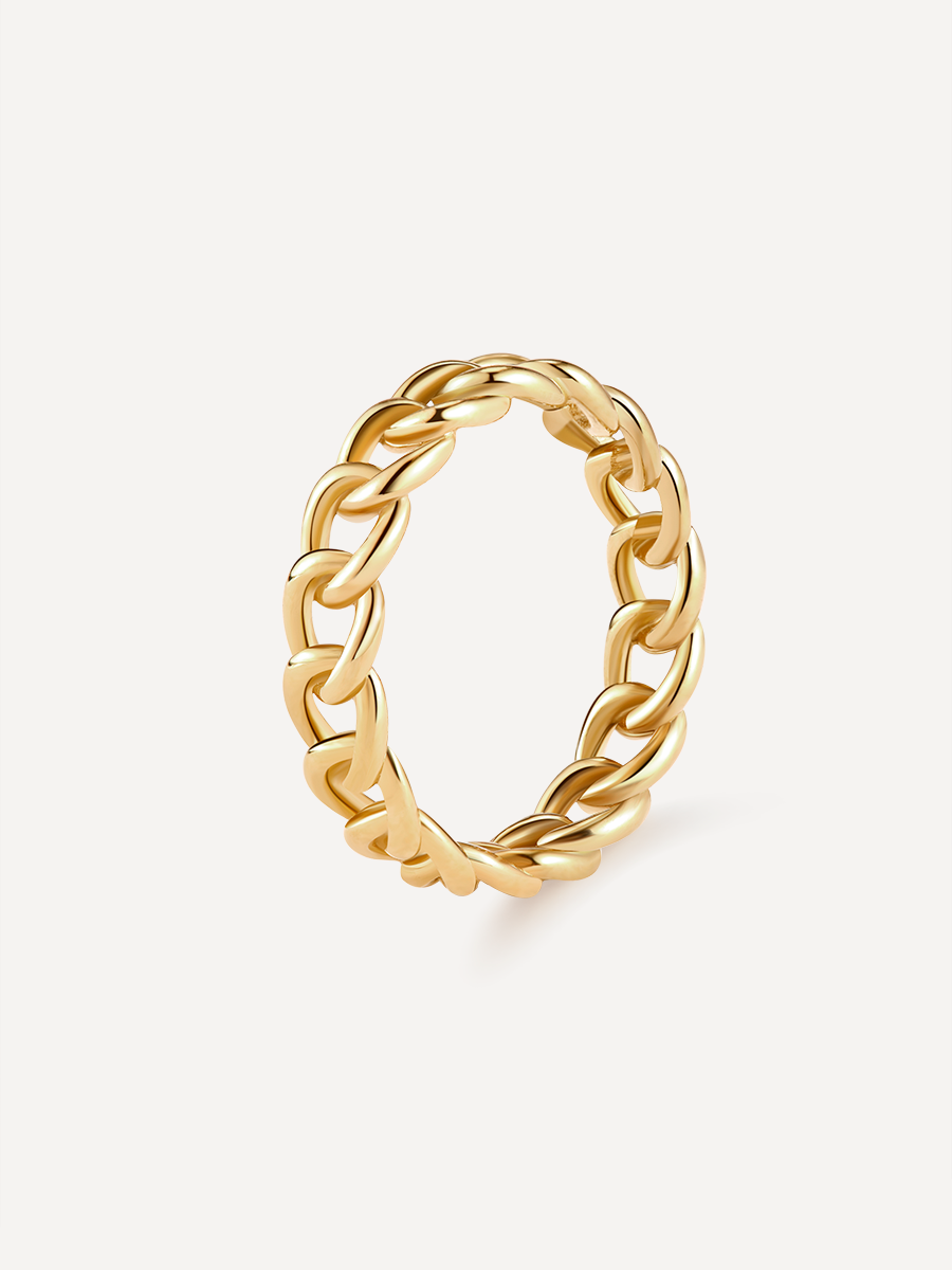 Anillo Doble Entrelazado