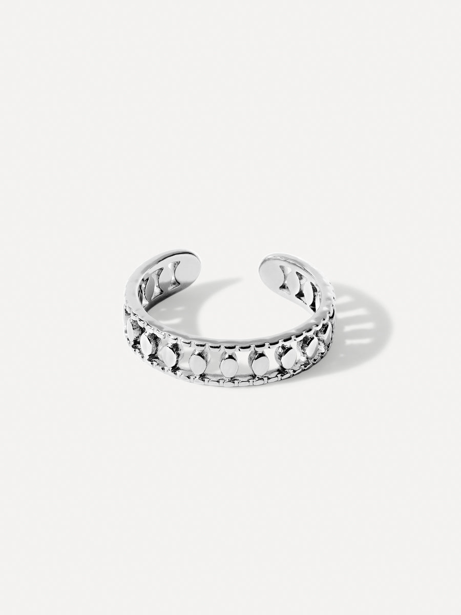 Anillo con Piedra Central Grande