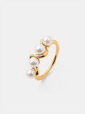 Anillo con Perla Central