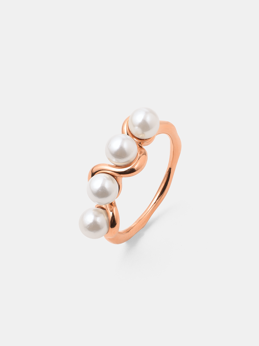Anillo con Perla Central
