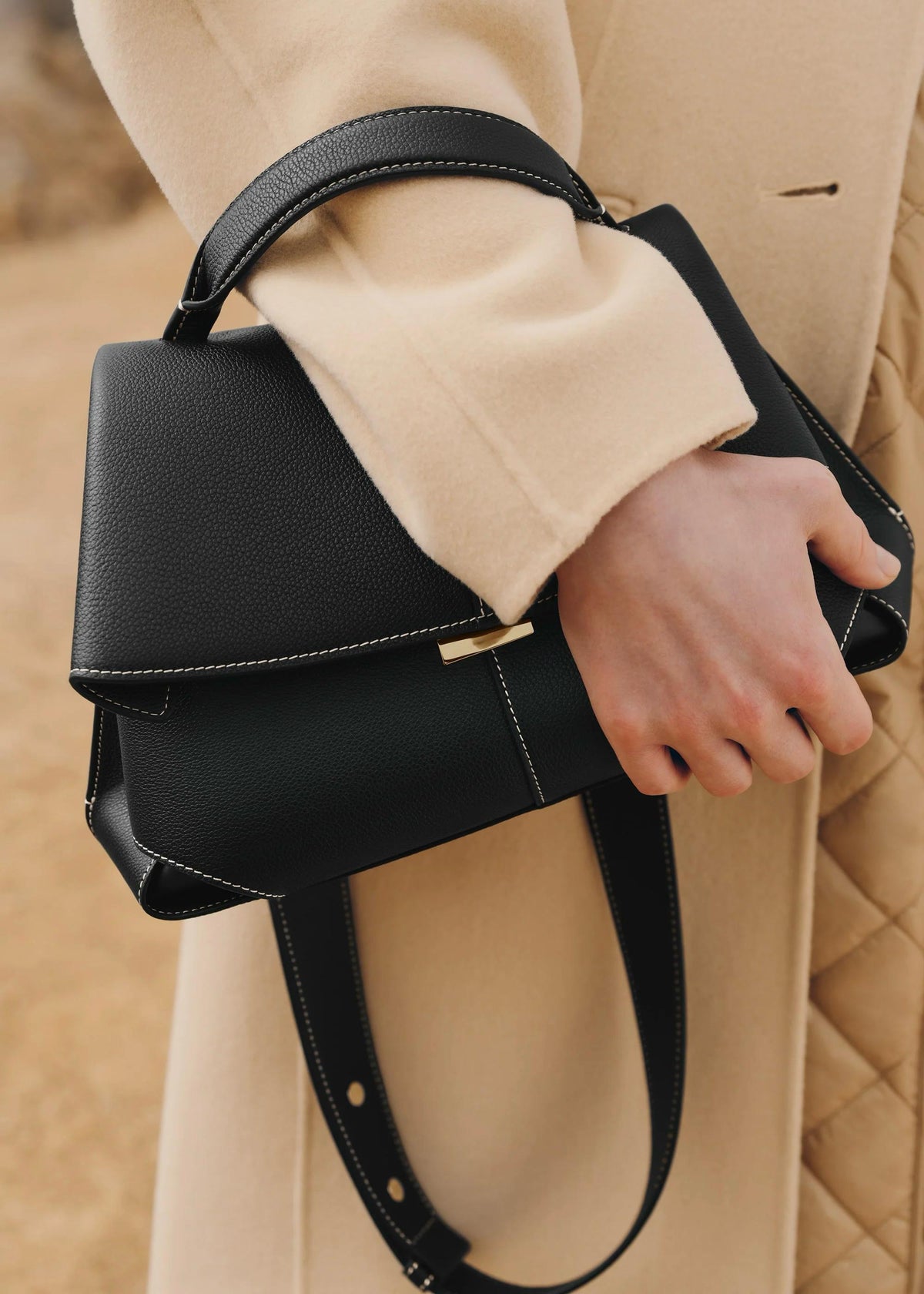 Arias | Bolso de Piel Práctico Mujer