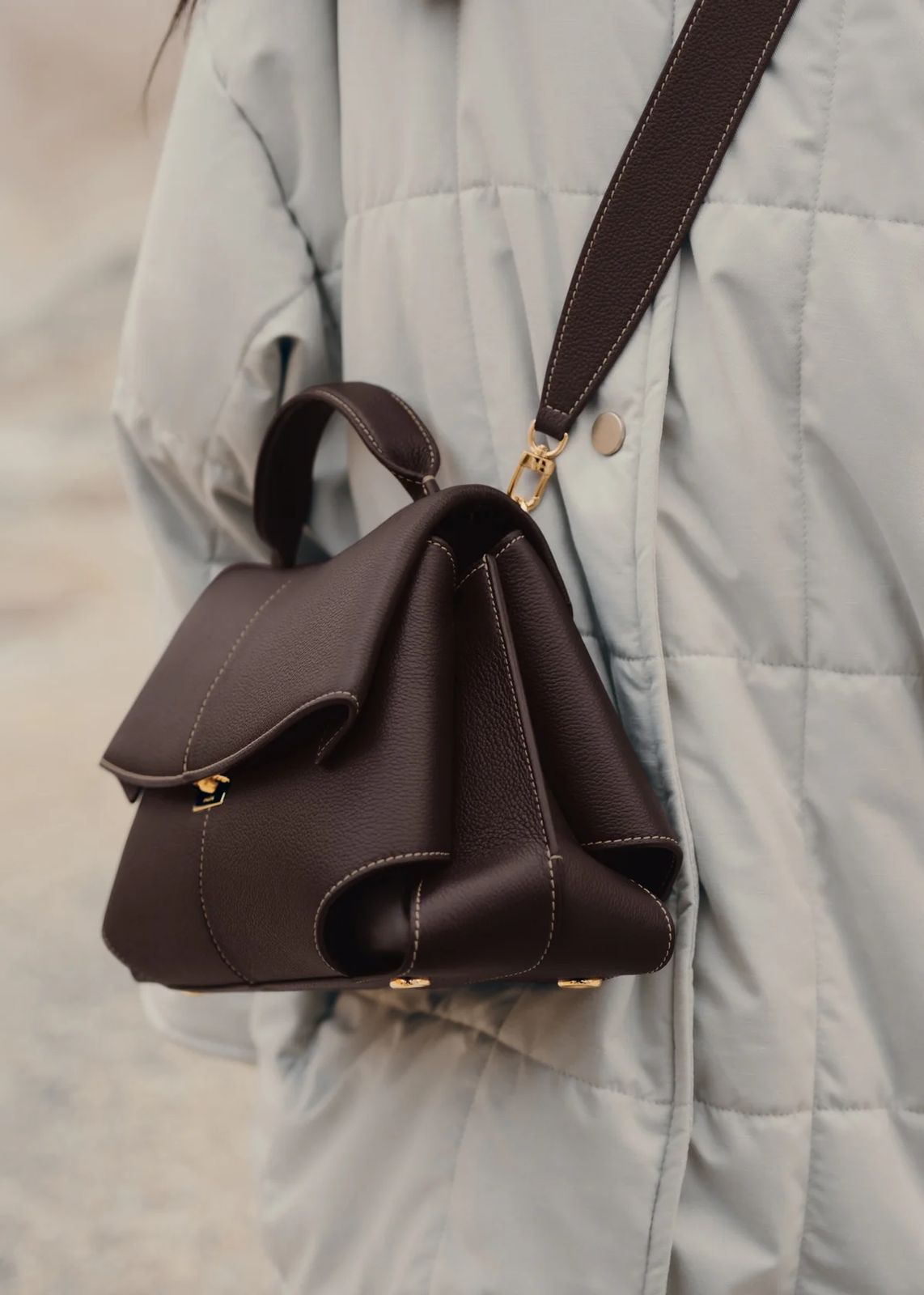 Arias | Bolso de Piel Práctico Mujer