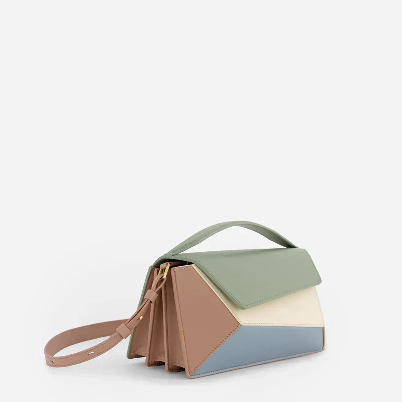 San | Bolso Retro con Textura Mujer