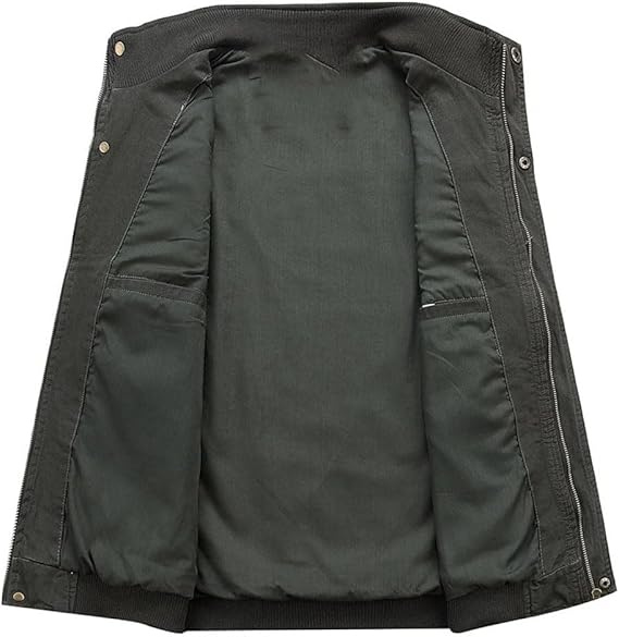 Nico | Chaleco Militar Multibolsillos Hombre Cremallera